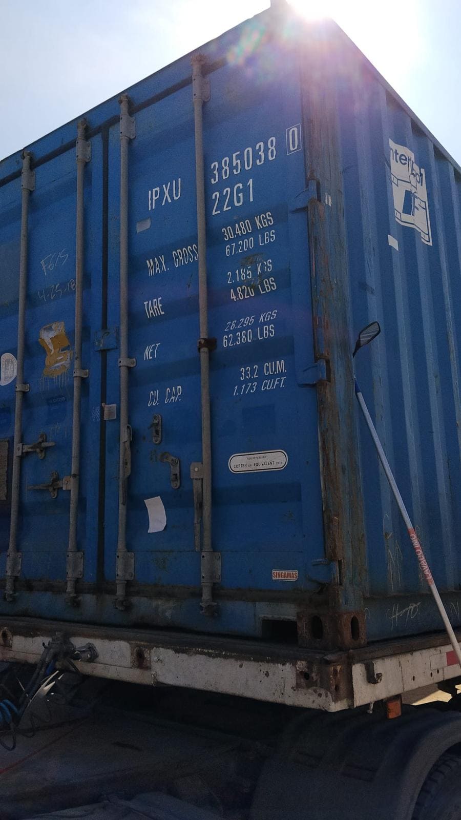 Container Marítimo 20 Pies