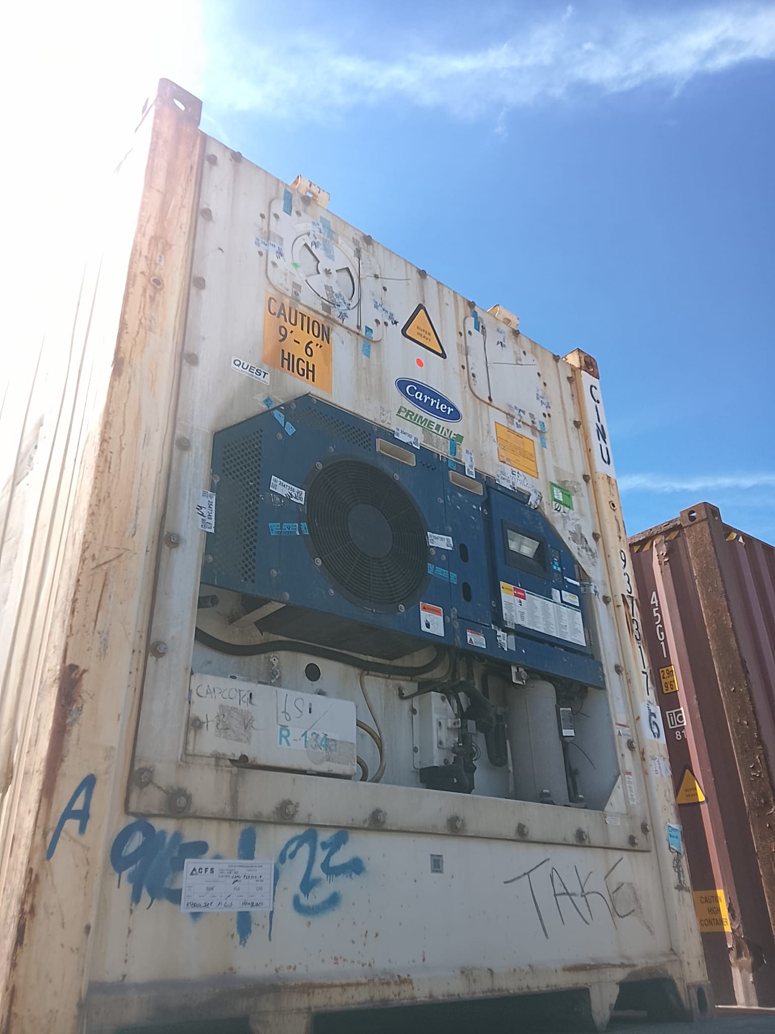 REEFER CARRIER PRIMELINE 40HC