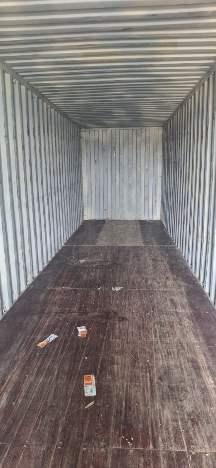 Container Marítimo 40 Pies Color Verde