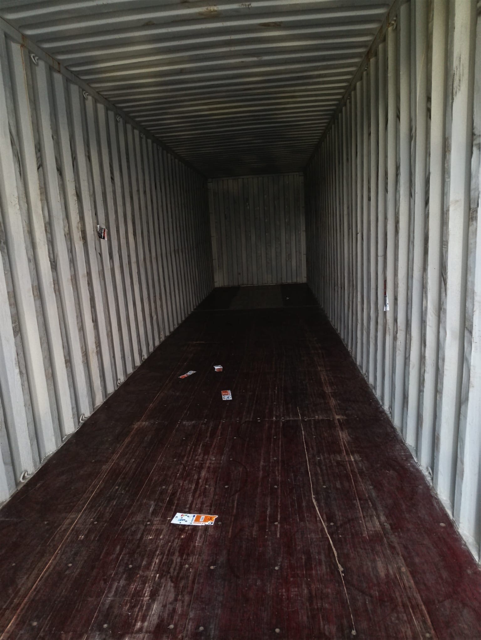Container Marítimo 40 Pies Color Verde
