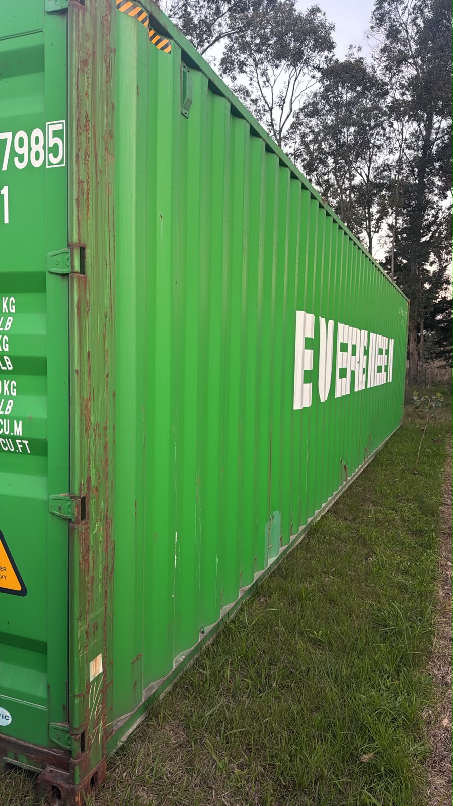 Container Marítimo 40HC EVERGREEN