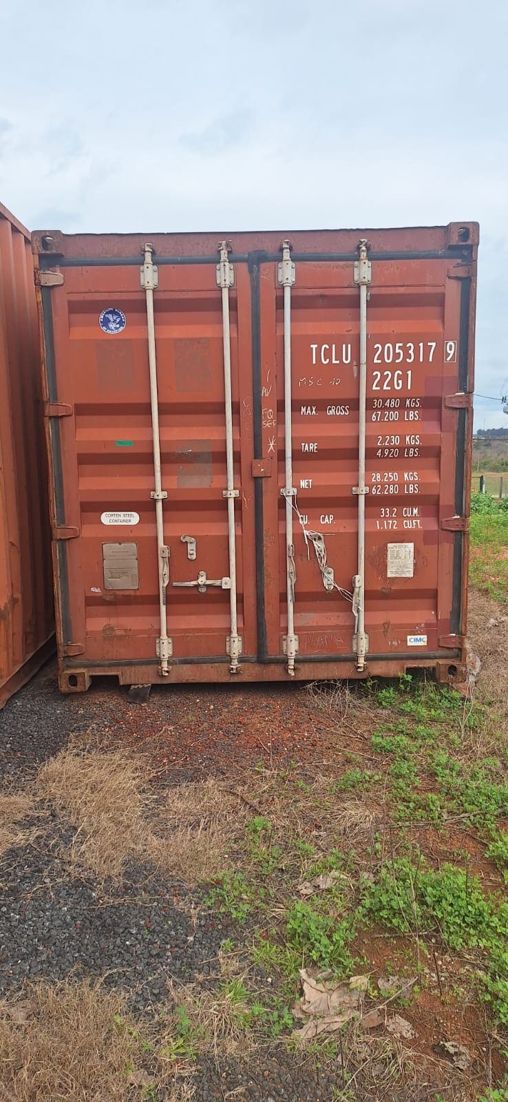 Container Marítimo 20 Pies