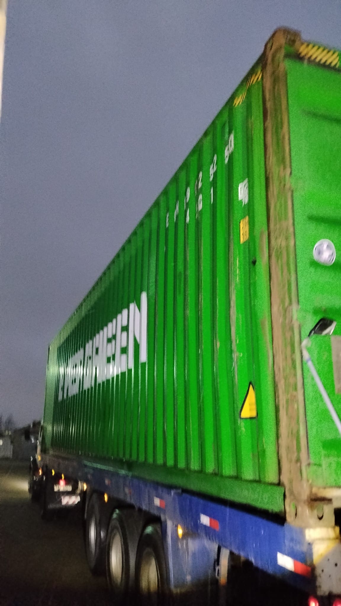 Container Marítimo 40HC EVERGREEN
