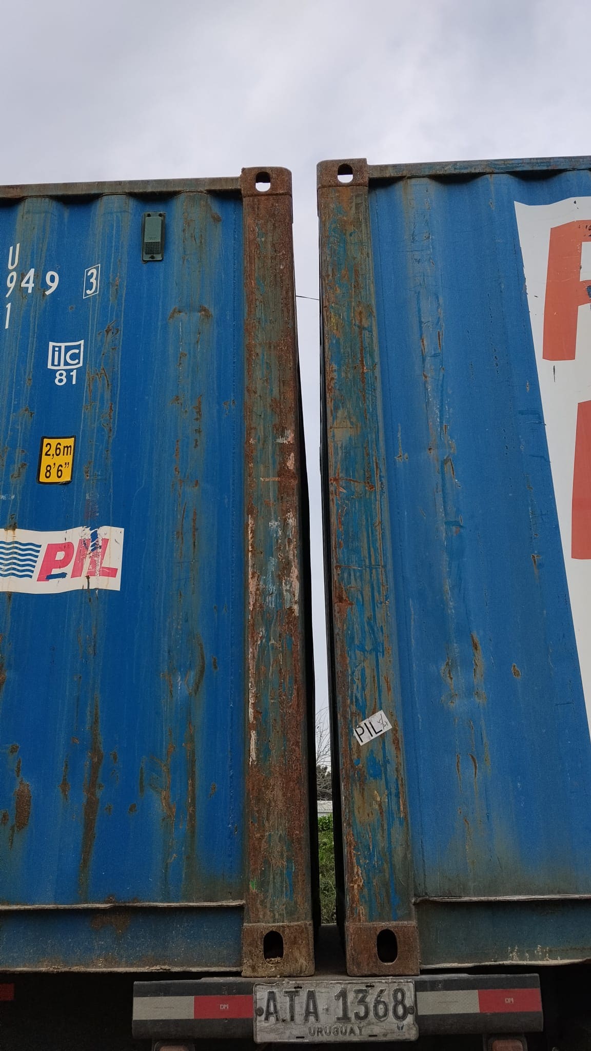 Container Marítimo 20 Pies  PIL