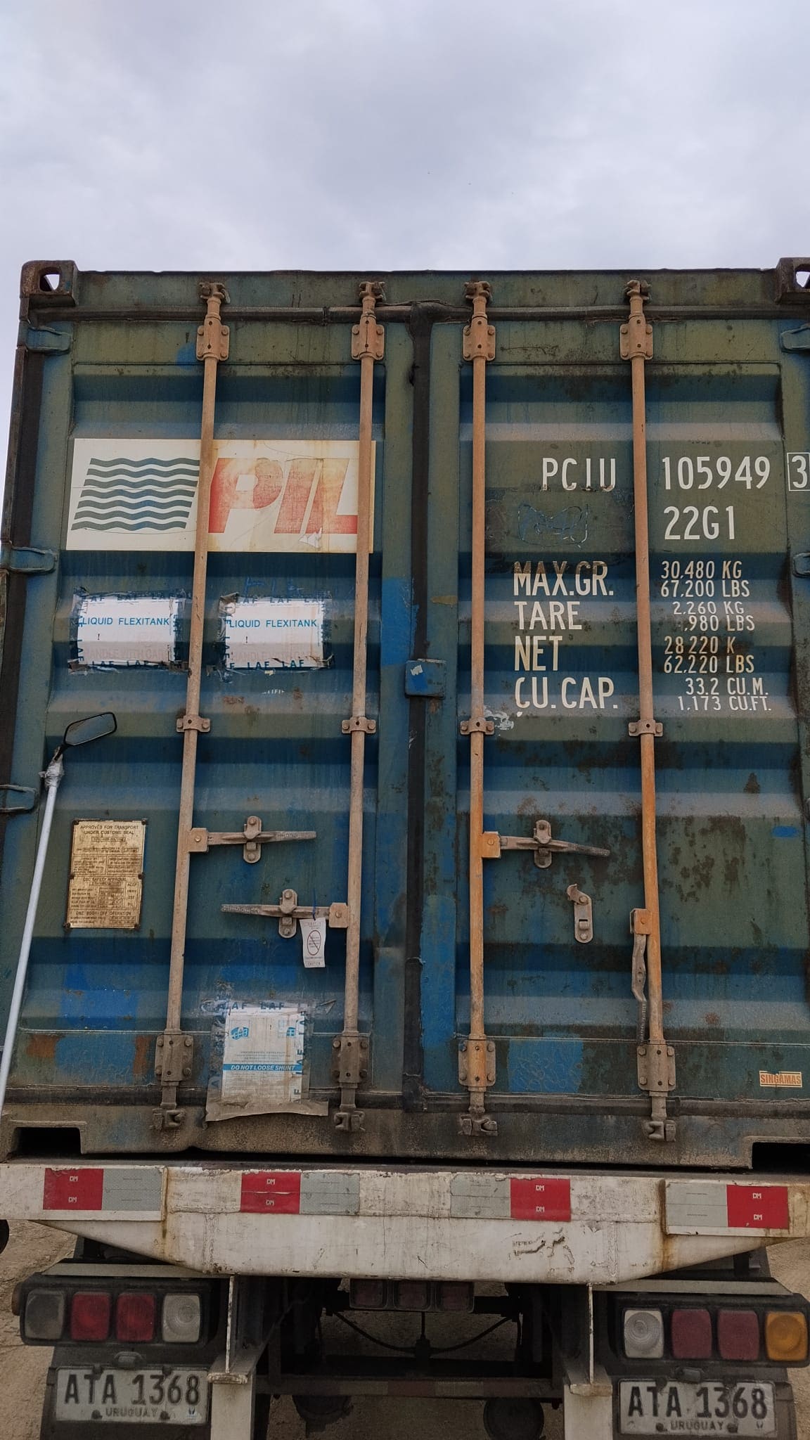 Container Marítimo 20 Pies  PIL