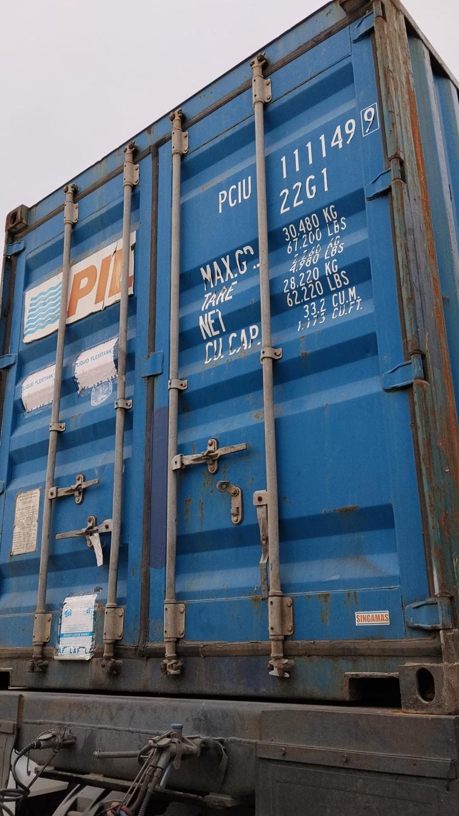 Container Marítimo 20 Pies PIL