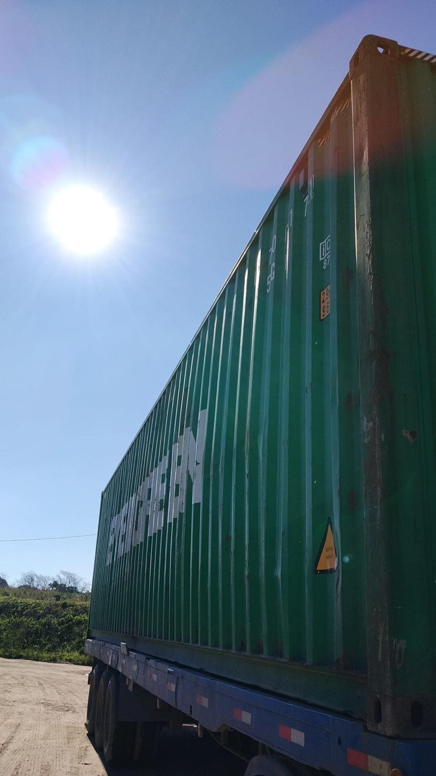 Container Marítimo 40HK EVERGREEN