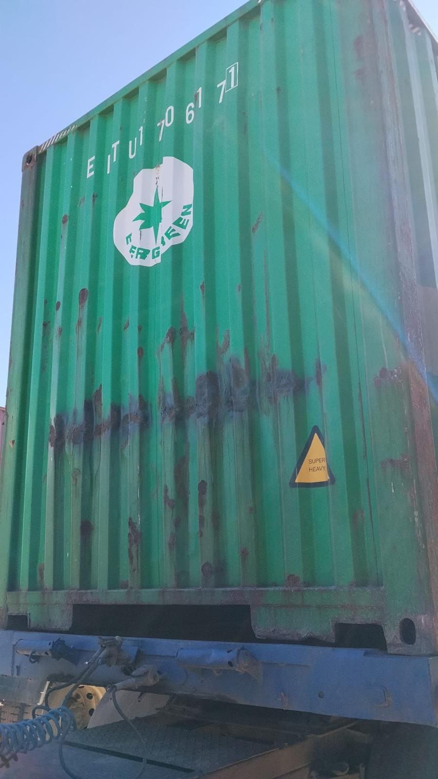 Container Marítimo 40HK EVERGREEN