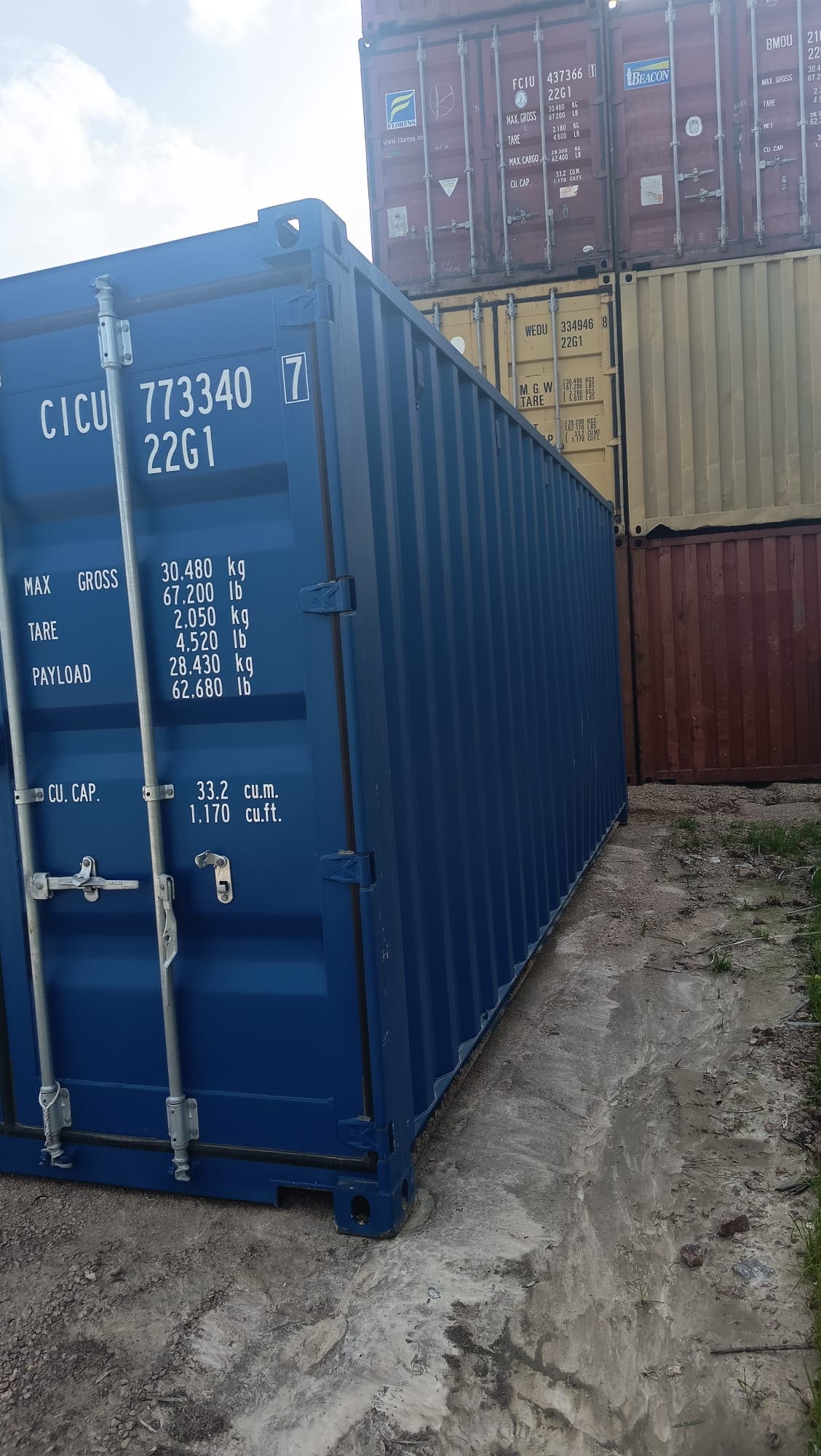 Container 20Pies ONE-TRIP