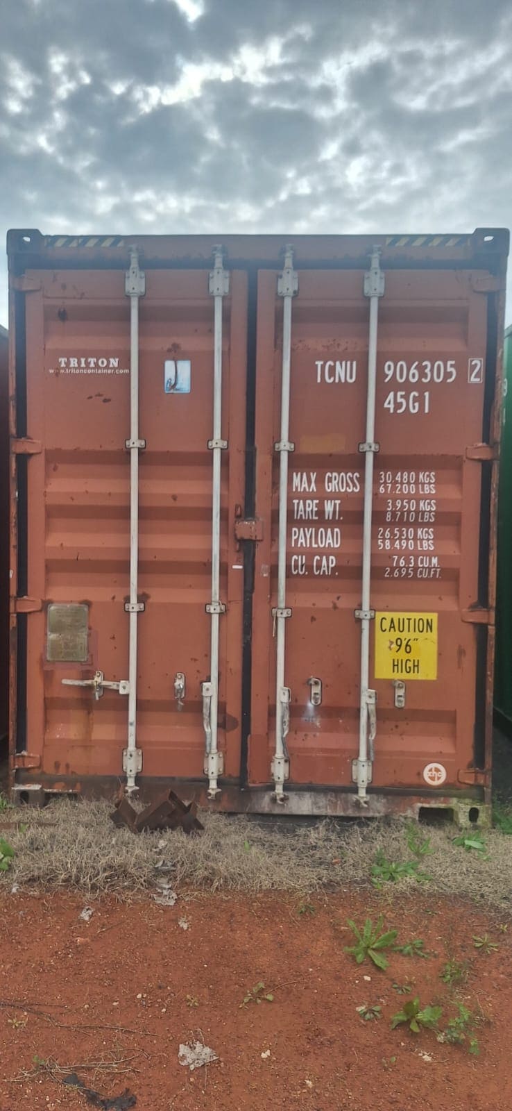 Container Marítimo TRITÓN 40HC