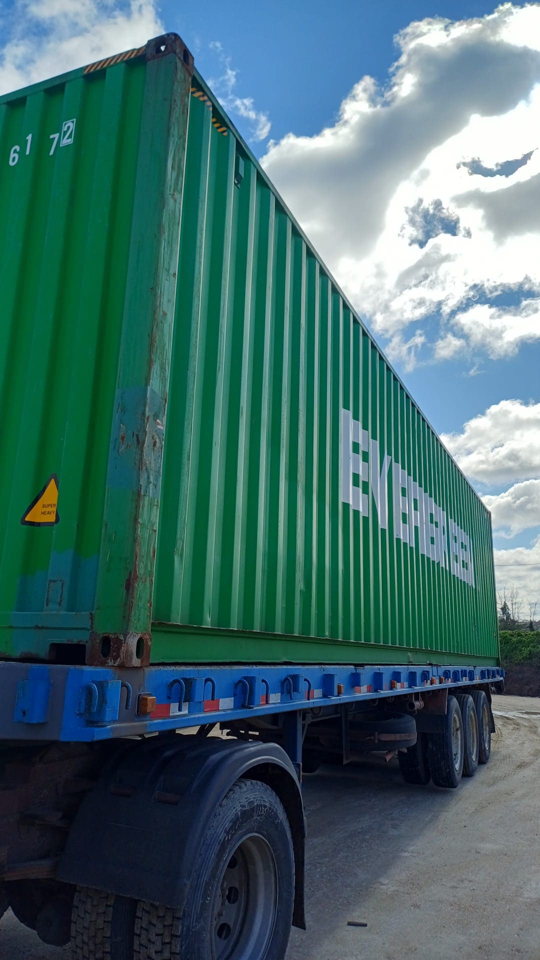 Container Marítimo 40HC EVERGREEN