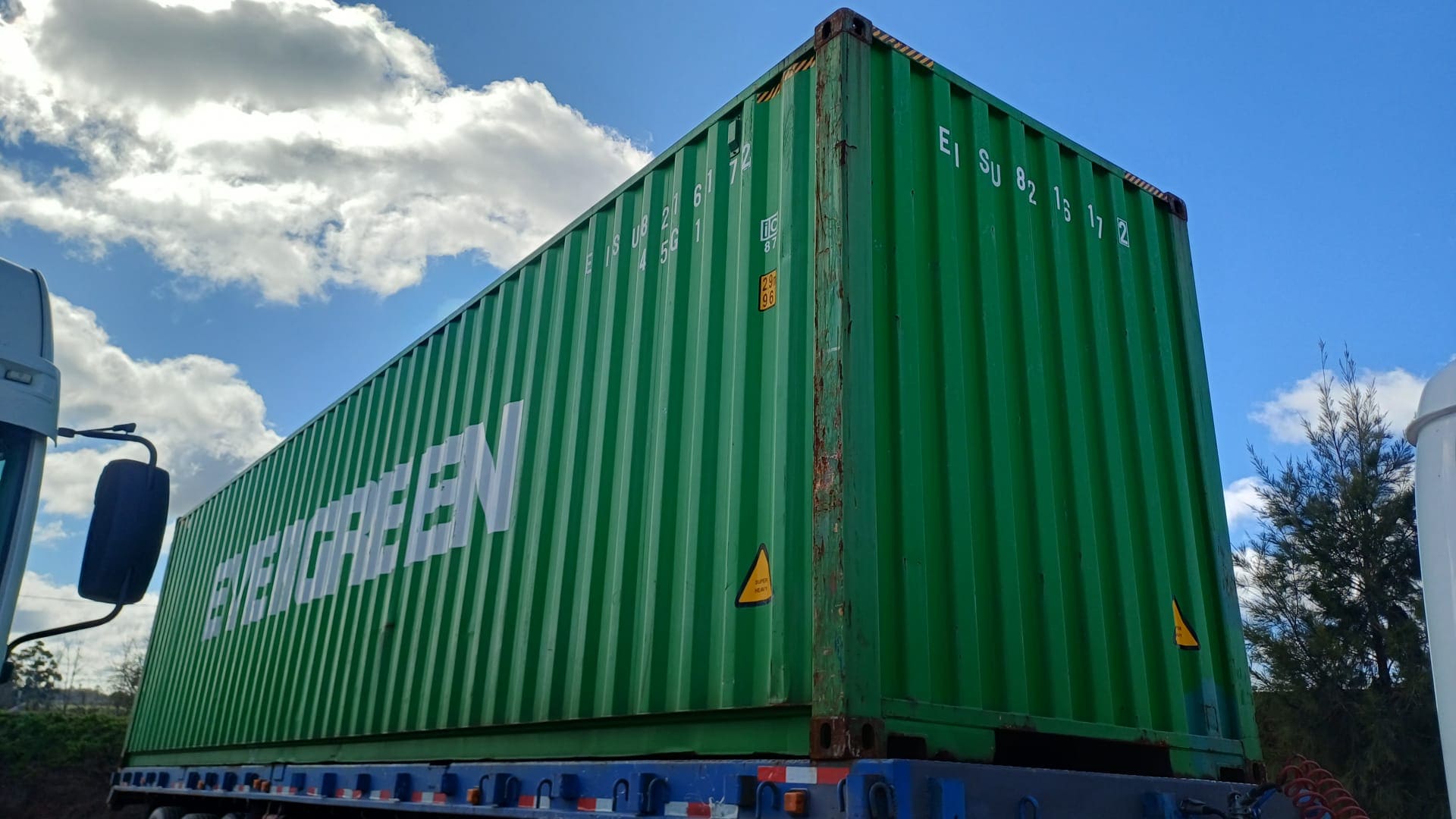 Container Marítimo 40HC EVERGREEN