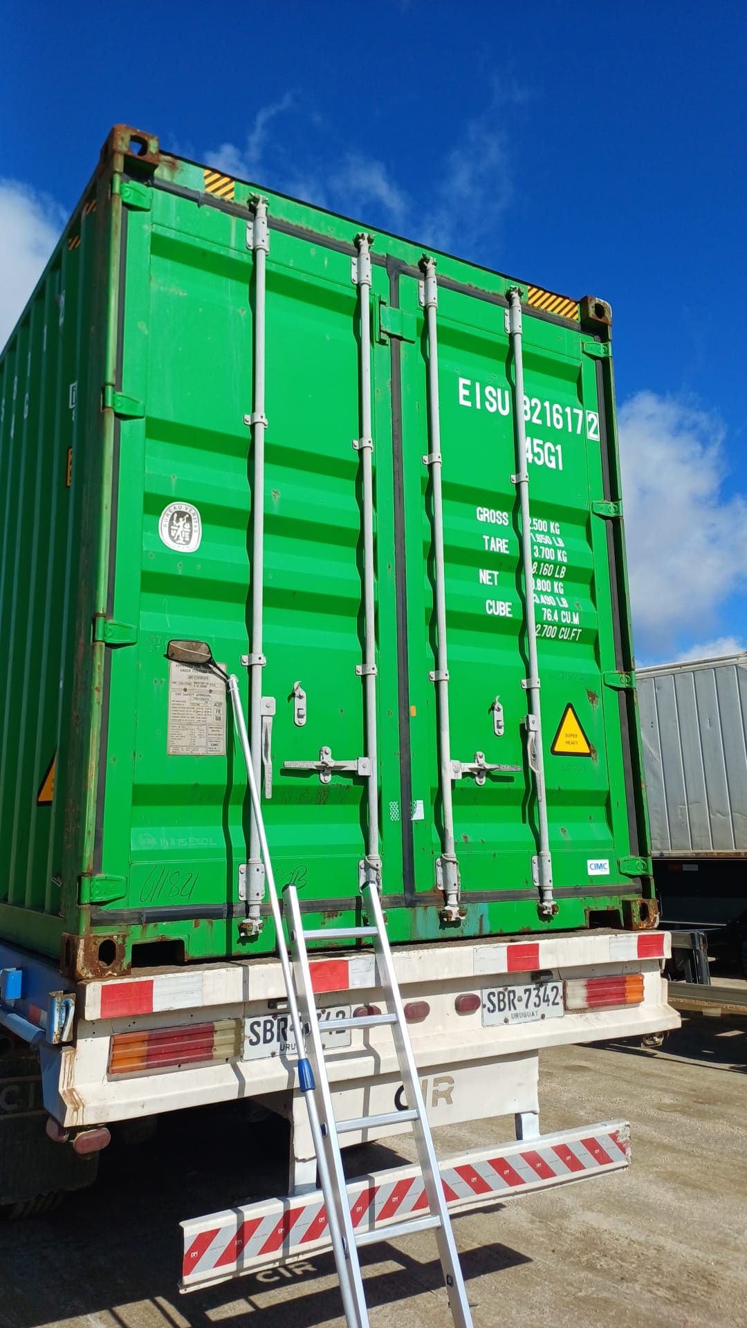 Container Marítimo 40HC EVERGREEN