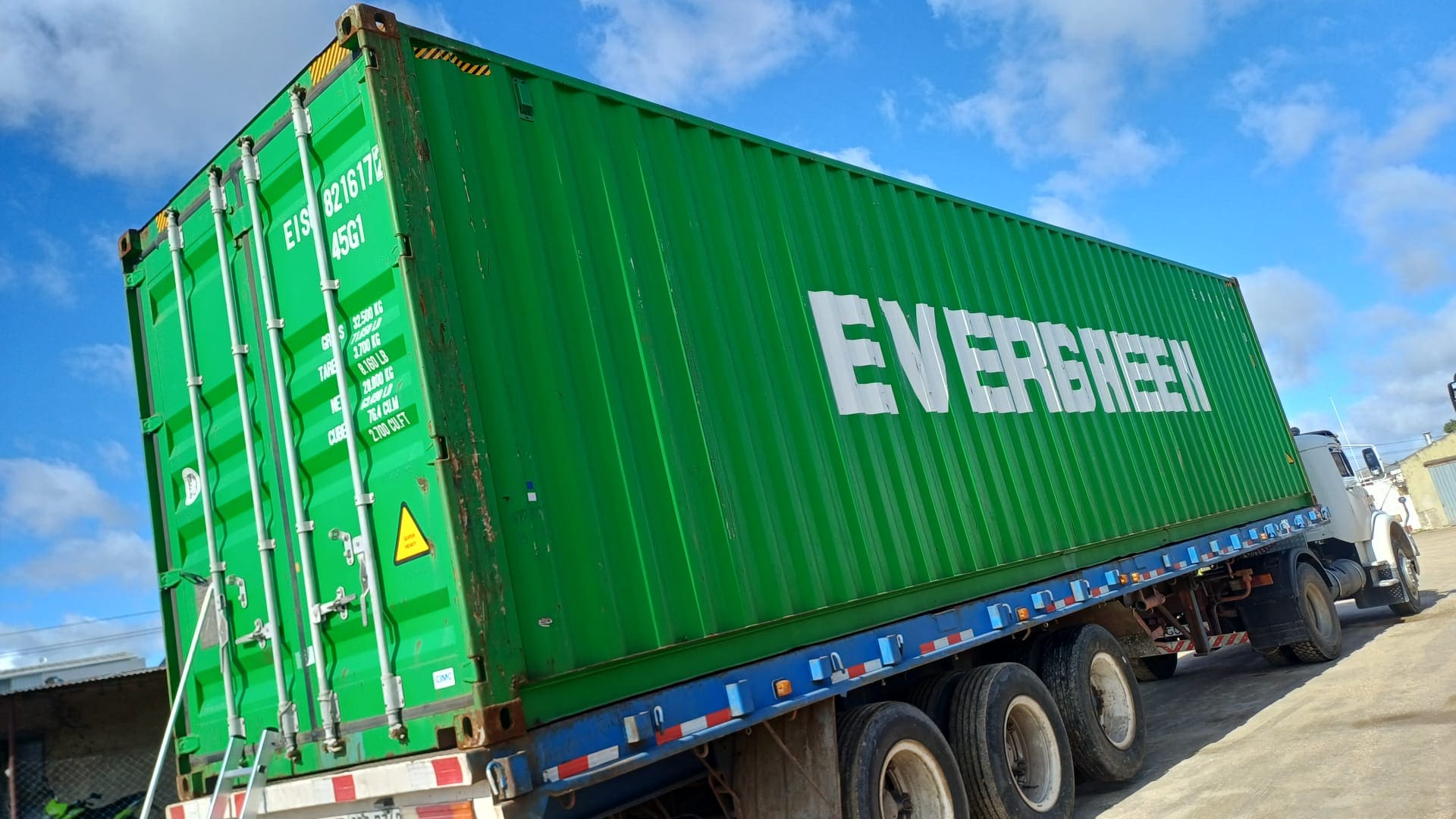 Container Marítimo 40HC EVERGREEN