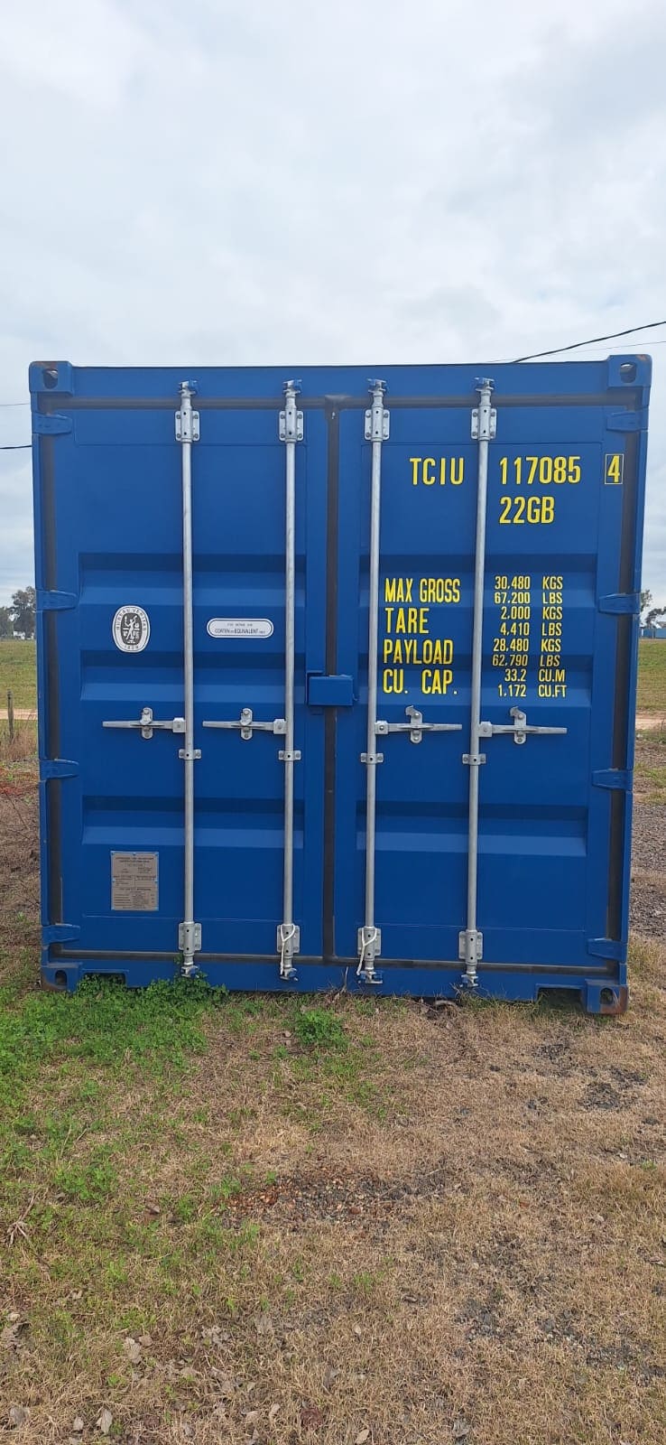 Container Marítimo Semi-Nuevo 20 Pies
