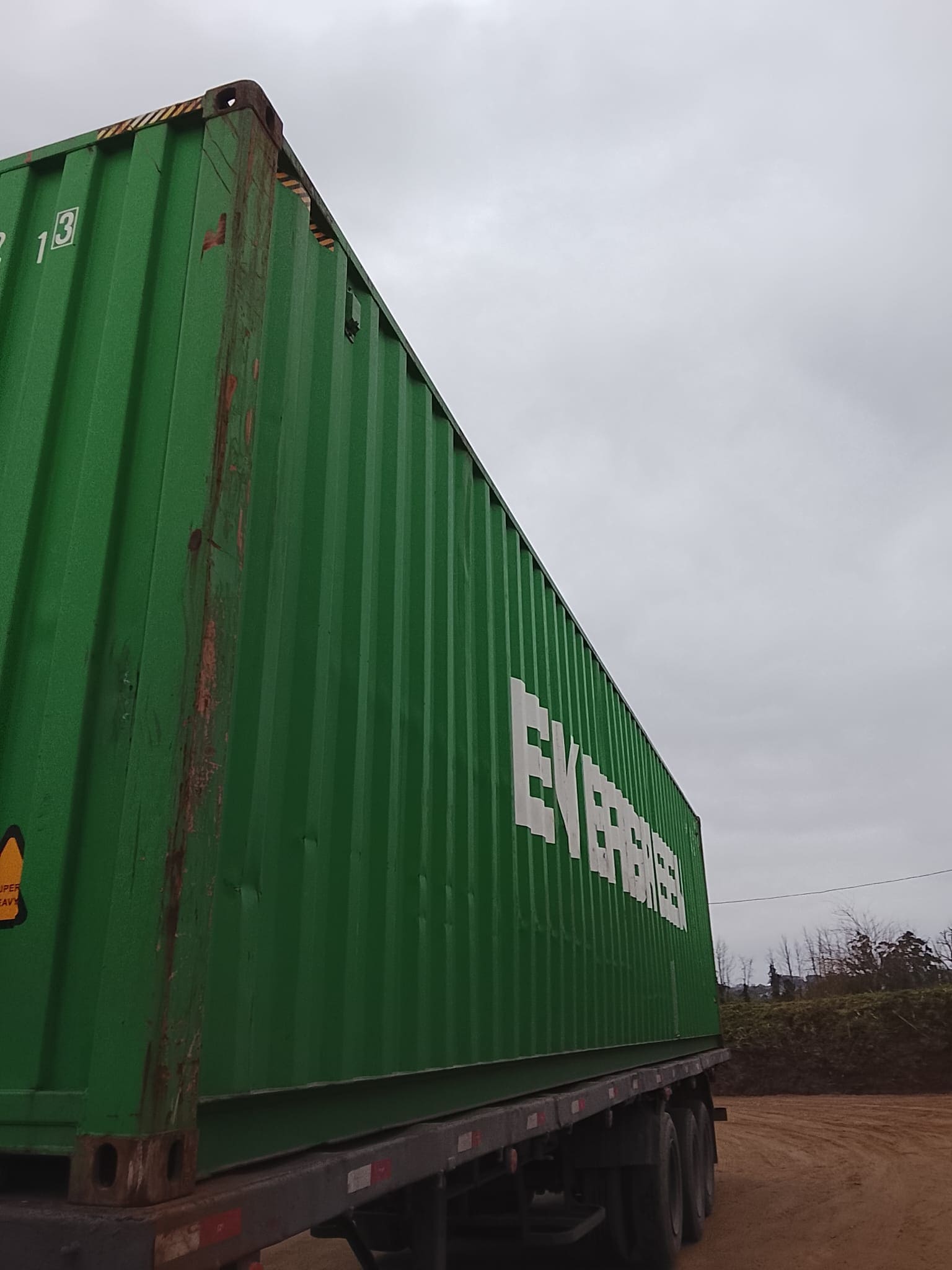 Container Marítimo 40HC EVERGREEN